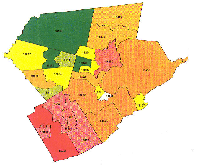 Montgomery County Zip Code Map Maping Resources